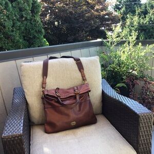 Fossil Messenger Tote Bag